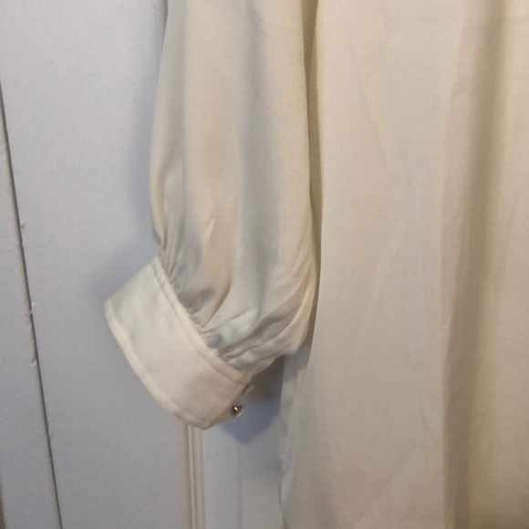 White Button Up Shirt - Picture 5 of 6